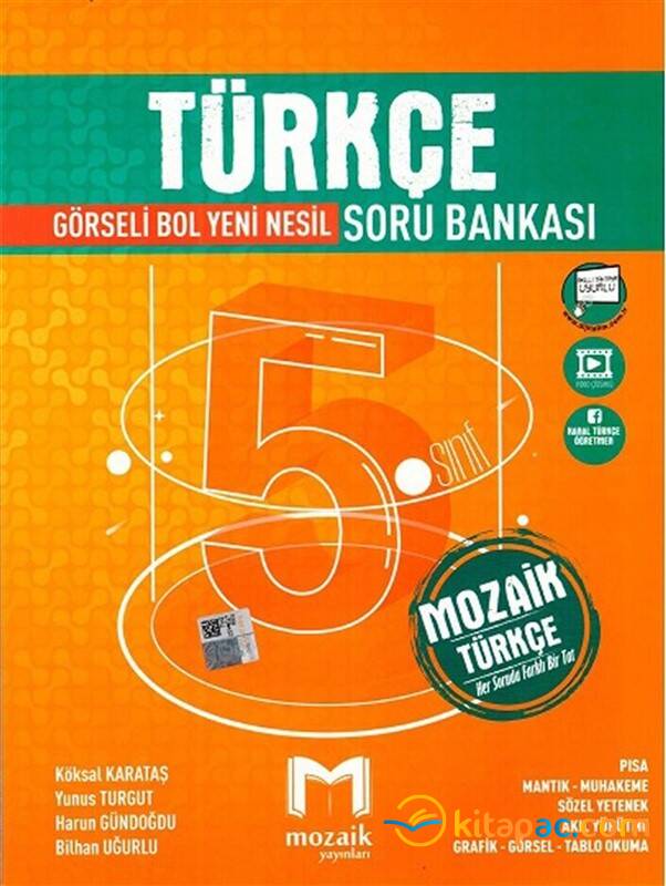 MOZAİK 5.Sınıf TÜRKÇE SORU BANKASI - 1