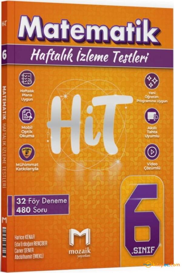 MOZAİK 6.Sınıf MATEMATİK HİT 32 DENEME - 1