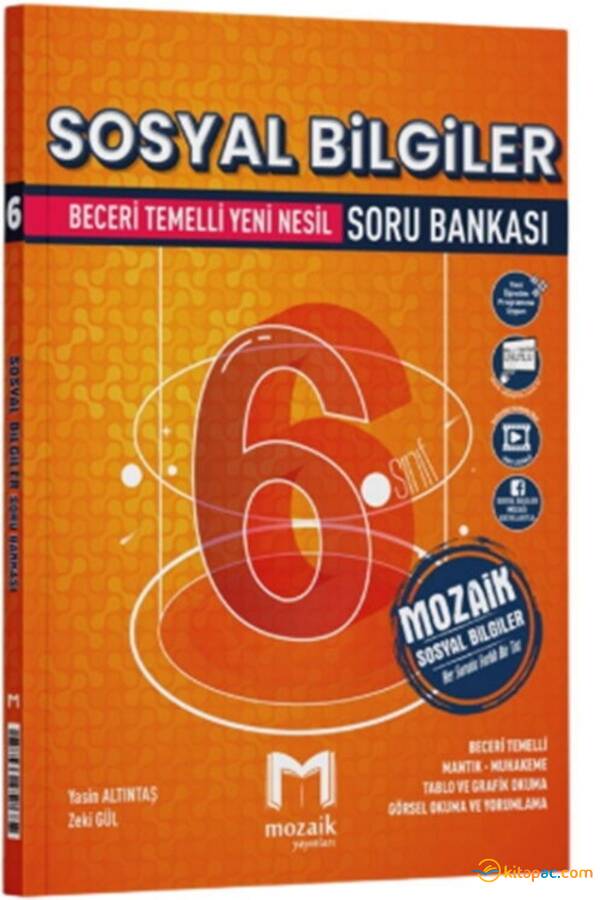 MOZAİK 6.Sınıf SOSYAL BİLGİLER SORU BANKASI - 1