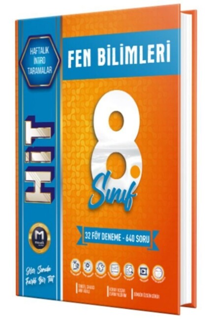 MOZAİK 8.Sınıf FEN BİLİMLERİ HİT 32 DENEME - MOZAİK YAYINLARI