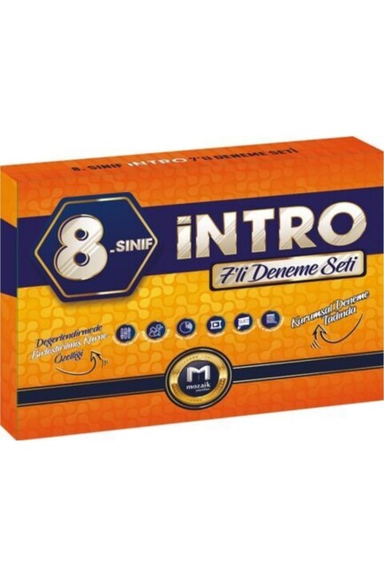 MOZAİK 8.Sınıf İNTRO 7 li Deneme - MOZAİK YAYINLARI