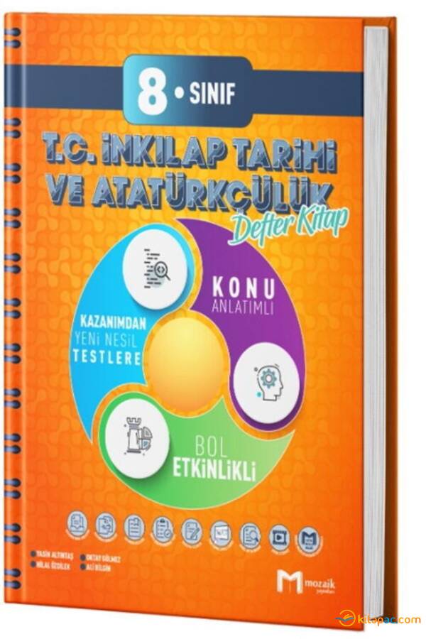 MOZAİK 8.Sınıf İNTRO İNKILAP TARİHİ DEFTER KİTAP - 1
