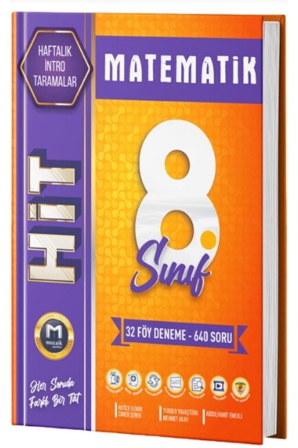 MOZAİK 8.Sınıf MATEMATİK HİT 32 li DENEME - MOZAİK YAYINLARI