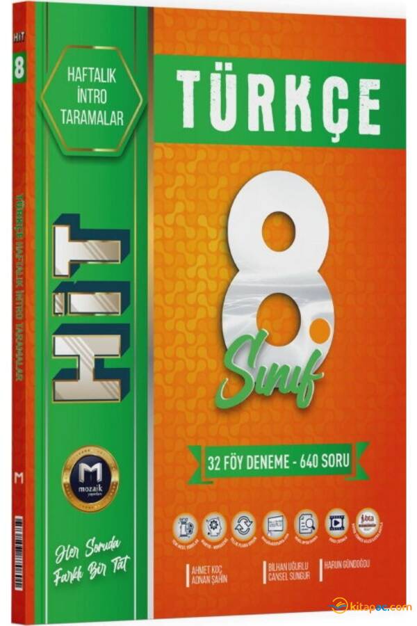 MOZAİK 8.SINIF TÜRKÇE HİT 32 DENEME - 1
