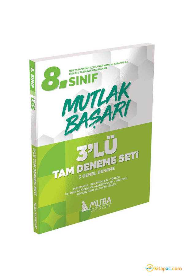 MUBA LGS 8.Sınıf 3 lü DENEME SETİ - 1