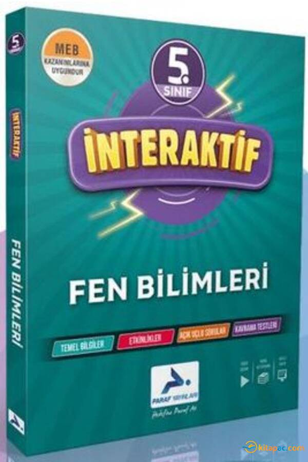 PARAF 5.Sınıf İNTERAKTİF FEN BİLİMLERİ SORU BANKASI - 1