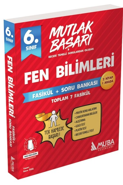 MUBA 6.Sınıf FEN BİLİMLERİ Fasikül + Soru Bankası - MUBA YAYINLARI