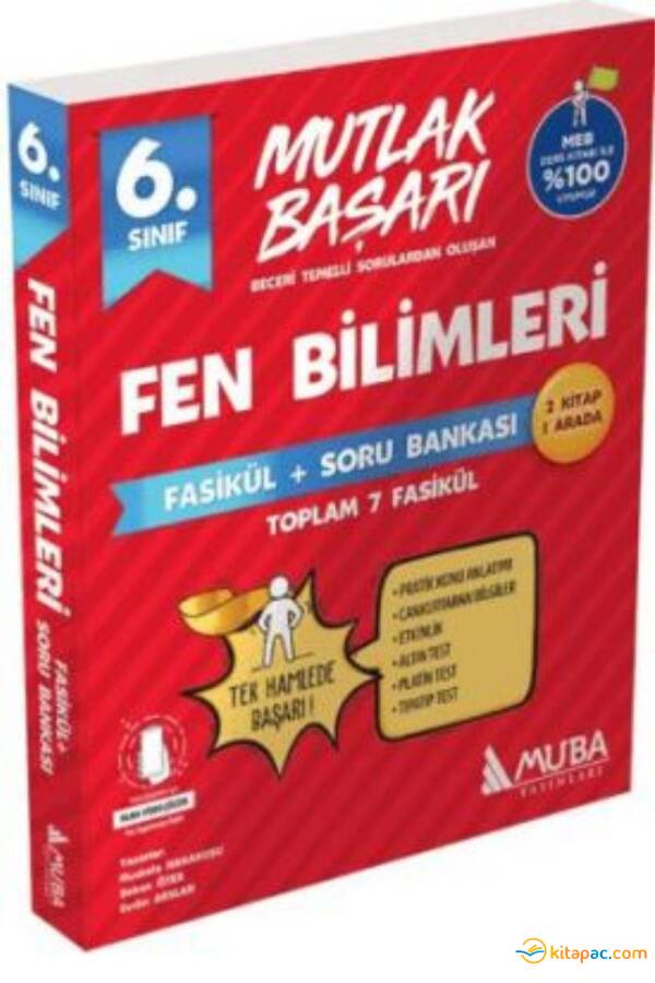 MUBA 6.Sınıf MUTLAK BAŞARI FEN BİLİMLERİ Fasikül + Soru Bankası - 1
