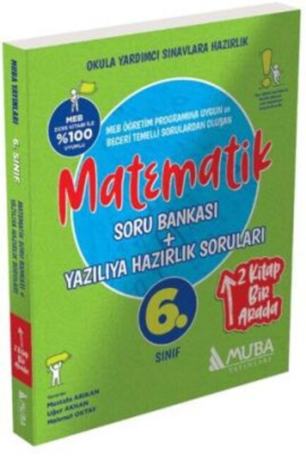 MUBA 6.Sınıf MATEMATİK Soru Bankası - MUBA YAYINLARI
