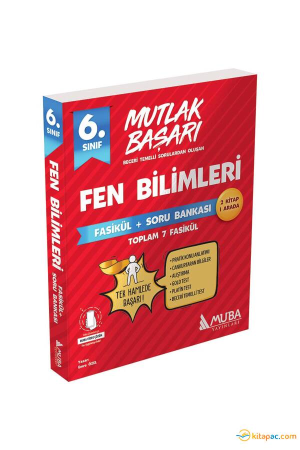 MUBA 6.Sınıf MUTLAK BAŞARI FEN BİLİMLERİ Fasiküller + Soru Bankası - 1