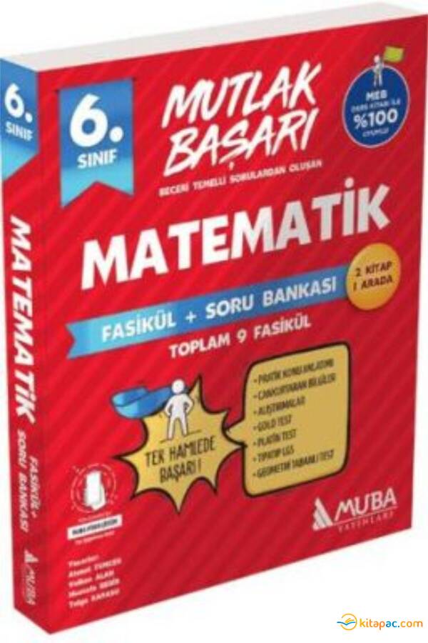 MUBA 6.Sınıf MUTLAK BAŞARI MATEMATİK Fasikül + Soru Bankası - 1