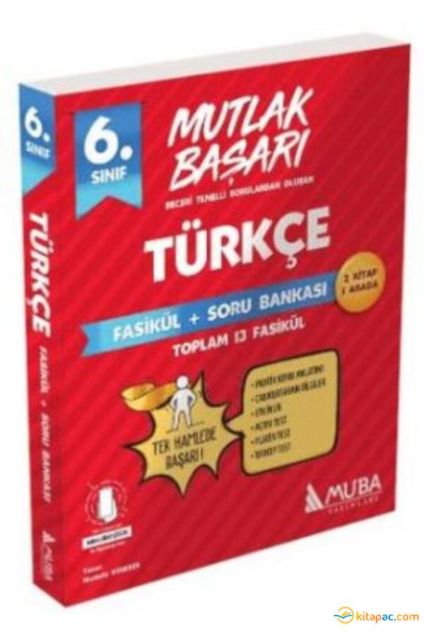 MUBA 6.Sınıf MUTLAK BAŞARI TÜRKÇE Fasiküller + Soru Bankası - 1