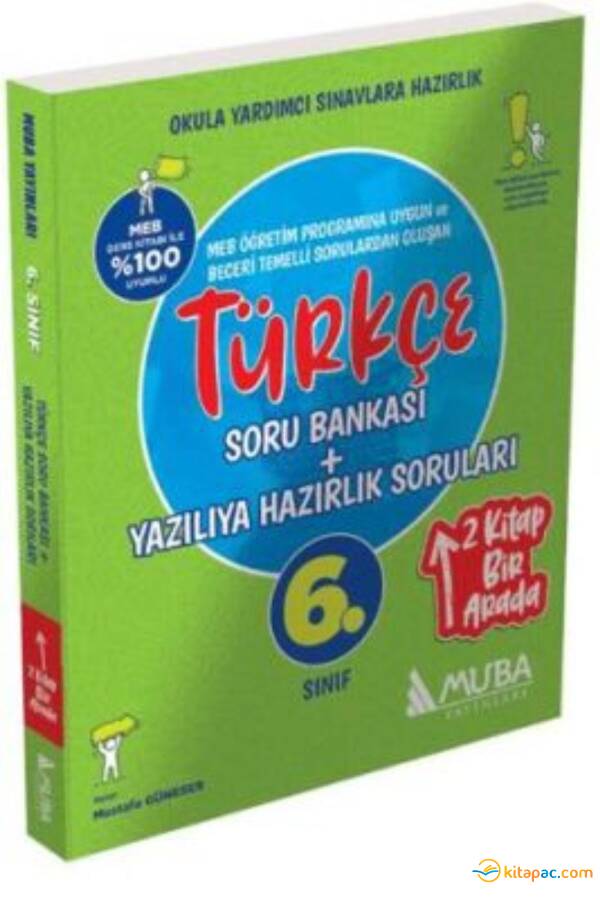 MUBA 6.Sınıf TÜRKÇE Soru Bankası - 1