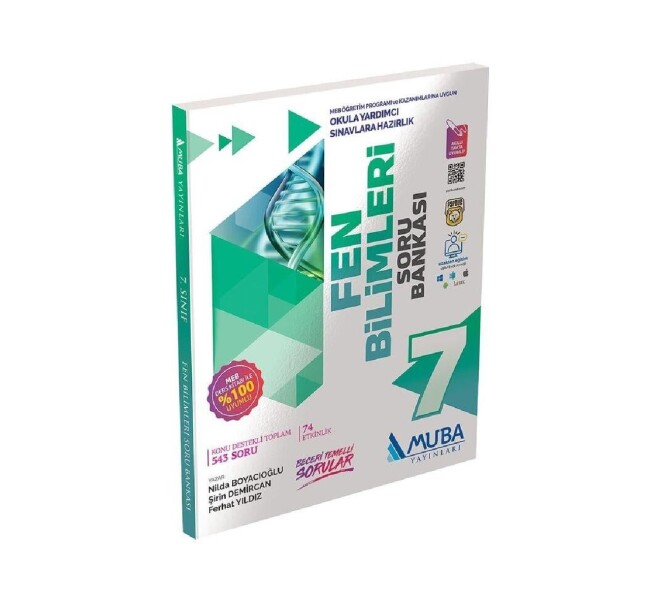 MUBA 7.Sınıf FEN BİLİMLERİ Soru Bankası - MUBA YAYINLARI