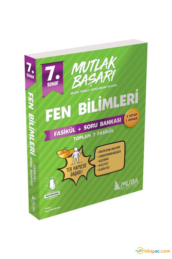 MUBA 7.Sınıf MUTLAK BAŞARI FEN BİLİMLERİ Fasiküller + Soru Bankası - 1