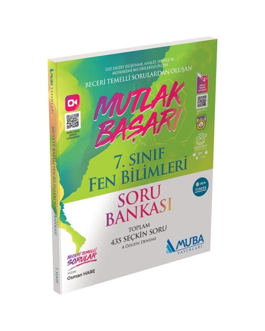 MUBA 7.Sınıf MUTLAK BAŞARI FEN BİLİMLERİ Soru Bankası - MUBA YAYINLARI