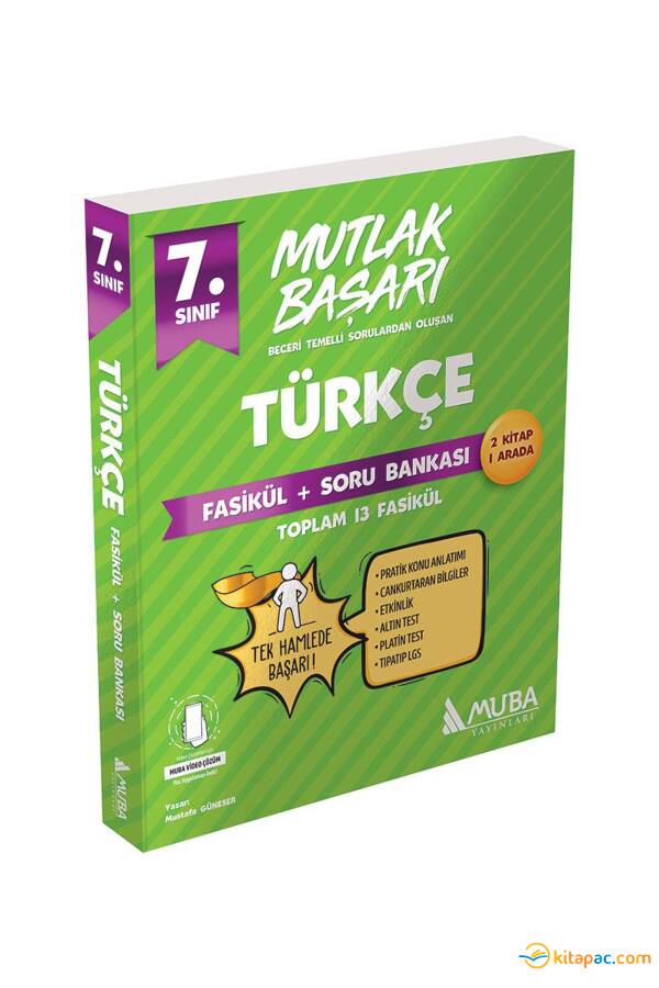 MUBA 7.Sınıf MUTLAK BAŞARI TÜRKÇE Fasiküller + Soru Bankası - 1