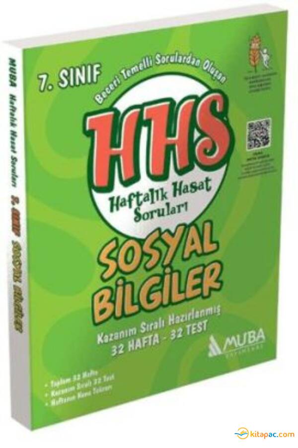MUBA 7.Sınıf SOSYAL BİLGİLER HHS HAFTALIK HASAT SORULARI - 1