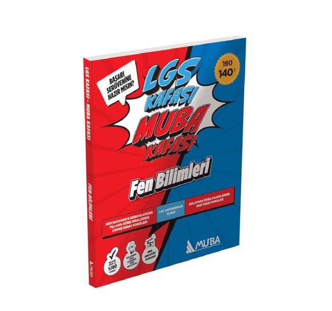 MUBA 8.Sınıf LGS KAFASI FEN BİLİMLERİ SORU BANKASI - MUBA YAYINLARI