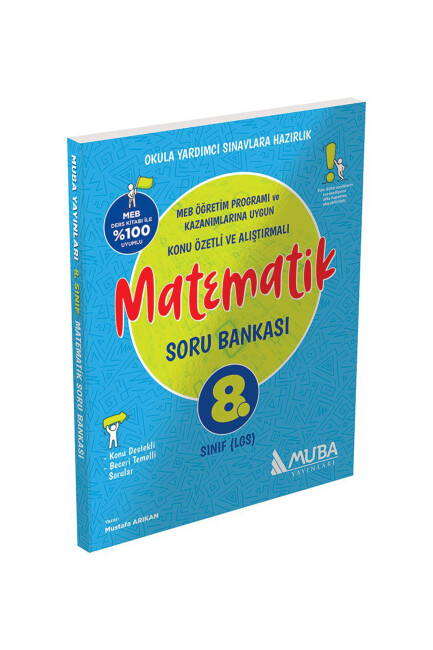MUBA 8.Sınıf MATEMATİK Soru Bankası - MUBA YAYINLARI