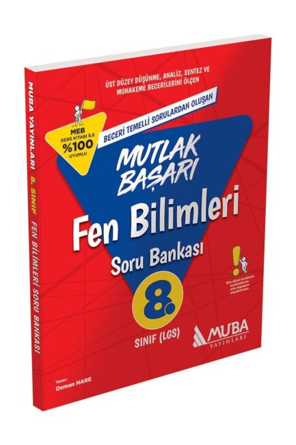 MUBA 8.Sınıf MUTLAK BAŞARI FEN BİLİMLERİ Soru Bankası - MUBA YAYINLARI