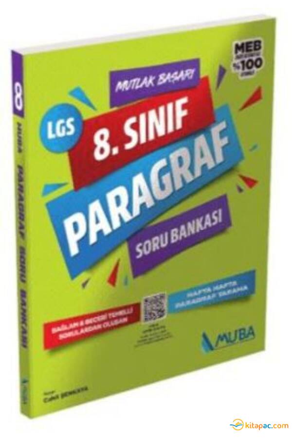 MUBA 8.SINIF PARAGRAF SORU BANKASI - 1