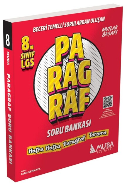 MUBA 8.Sınıf PARAGRAF SORU BANKASI - MUBA YAYINLARI