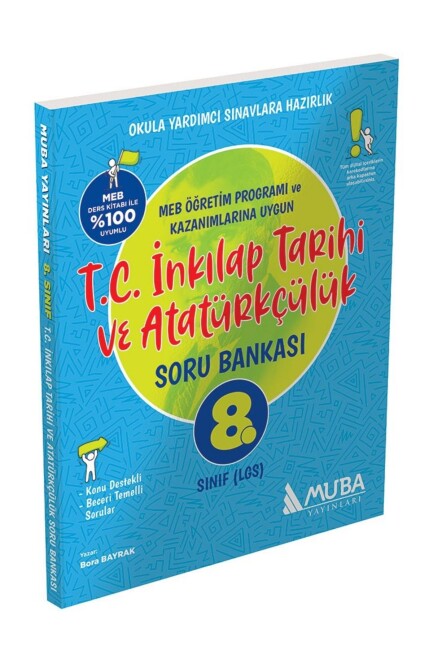 MUBA 8.Sınıf TC. İNKILAP TARİHİ VE ATATÜRÇÜLÜK Soru Bankası - MUBA YAYINLARI