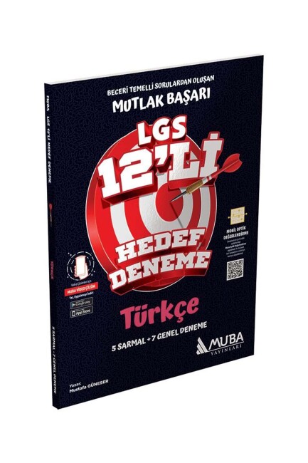 MUBA 8.Sınıf TÜRKÇE HEDEF DENEME 12 li - MUBA YAYINLARI