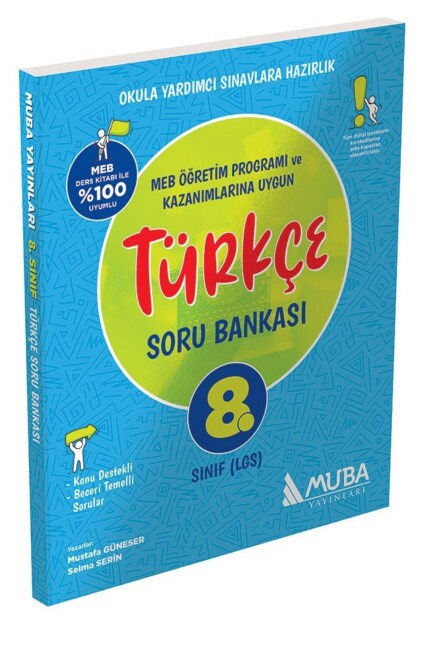 MUBA 8.Sınıf TÜRKÇE Soru Bankası - MUBA YAYINLARI