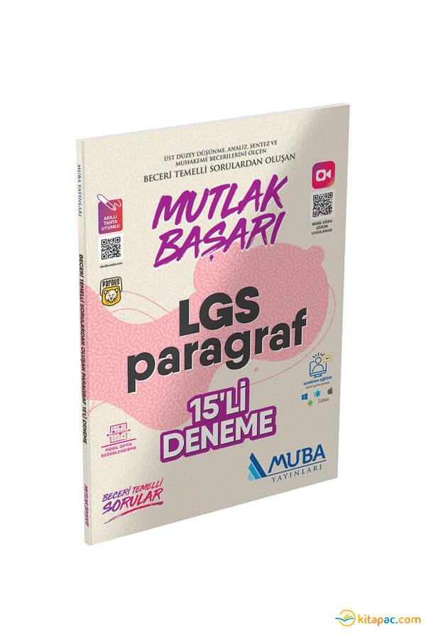 MUBA LGS Paragraf 15 li DENEME - 1