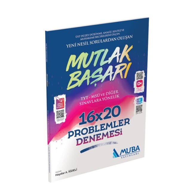 MUBA TYT MUTLAK BAŞARI MATEMATİK 16x40 PROBLEMLER DENEMES, - MUBA YAYINLARI
