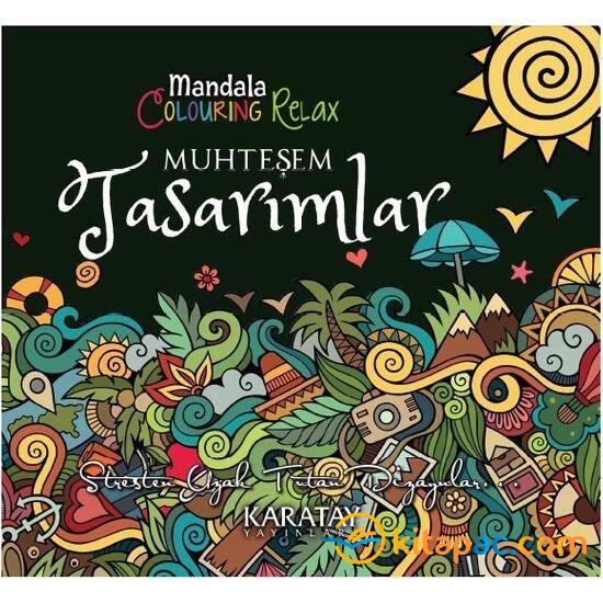 MUHTEŞEM TASARIMLAR - MANDALA COLOURING RELAX - 1
