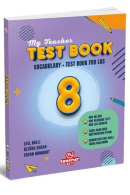 MY TEACHER 8.GRADE TEST BOOK - MY TEACHER ELT