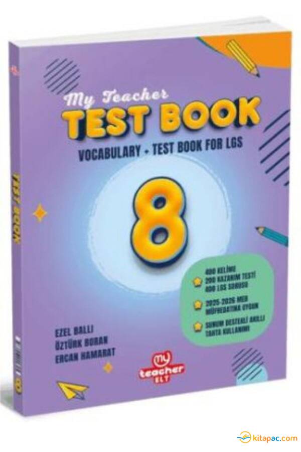 MY TEACHER 8.GRADE TEST BOOK - 1