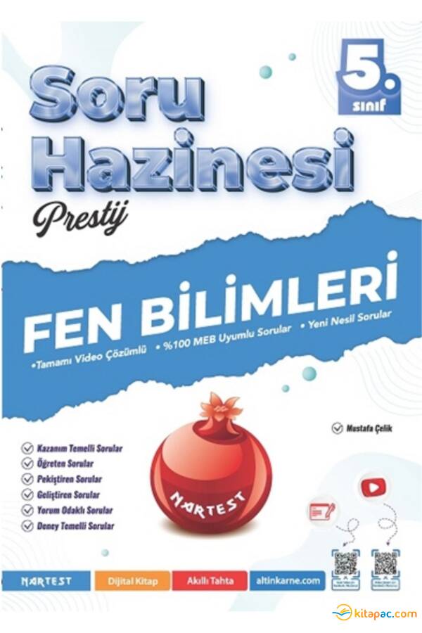 NARTEST 5.Sınıf PRESTİJ FEN BİLİMLERİ SORU HAZİNESİ - 1