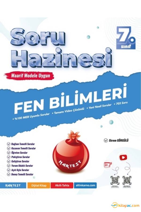 NARTEST 7.SINIF FEN BİLİMLERİ SORU HAZİNESİ - 1