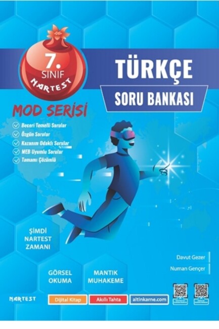 NARTEST 7.Sınıf MOD TÜRKÇE Soru Bankası - NARTEST YAYINLARI