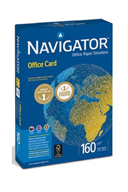 NAVİGATOR A3 160 GR FOTOKOPİ GRAMAJLI KAĞIT 250 Lİ OFFİCE CARD - NAVİGATOR