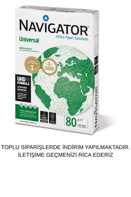 NAVİGATOR A4 80 gr FOTOKOPİ KAĞIDI KAĞIT - NAVİGATOR