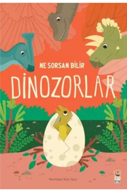 NE SORSAN BİLİR MİNİK - İLK DİNOZORLAR KİTABIM - Sincap Kitap