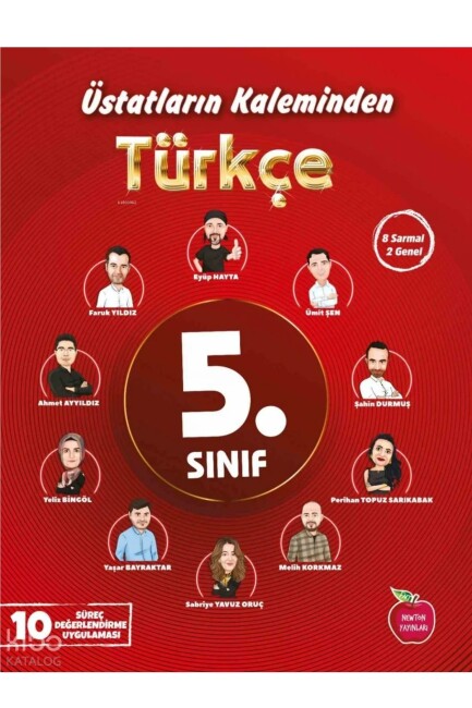 NEWTON 5.SINIF TÜRKÇE ÜSTADLARIN KALEMİNDEN 10 DENEME - NEWTON YAYINLARI