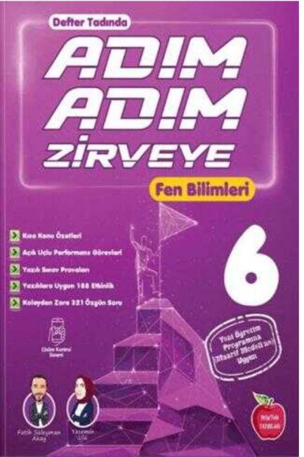 NEWTON 6.Sınıf FEN BİLİMLERİ ADIM ADIM ZİRVEYE SORU BANKASI - NEWTON YAYINLARI