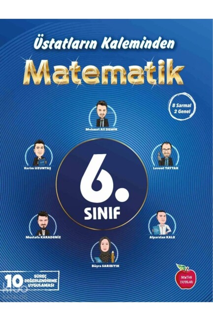 NEWTON 6.SINIF MATEMATİK ÜSTADLARIN KALEMİNDEN 10 DENEME - NEWTON YAYINLARI