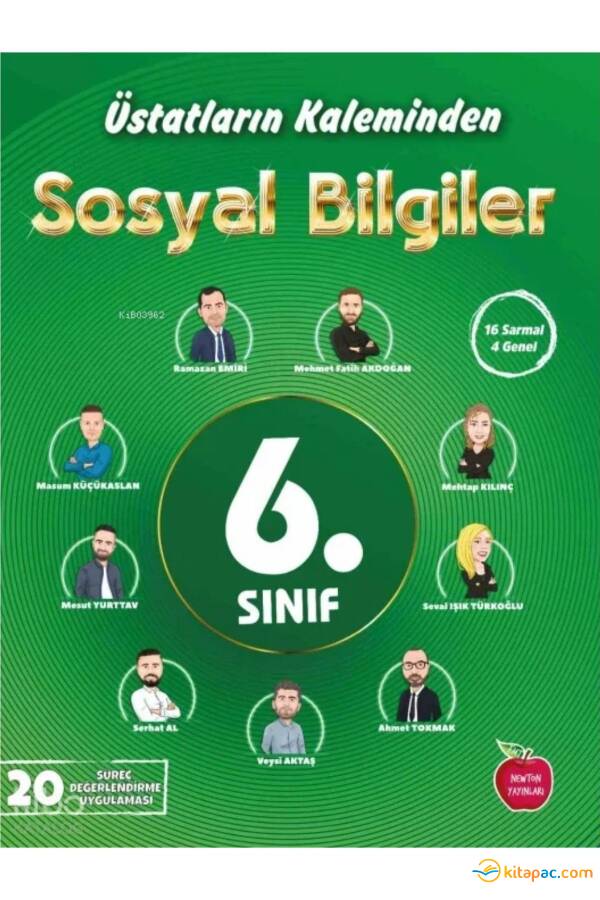 NEWTON 6.SINIF SOSYAL BİLGİLER ÜSTADLARIN KALEMİNDEN 20 DENEME - 1