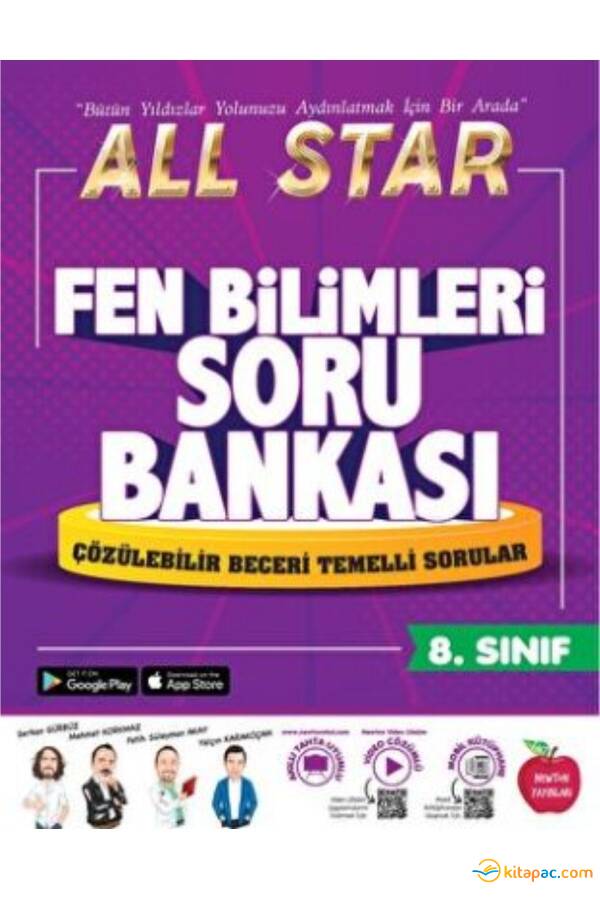 NEWTON 8.SINIF ALLSTAR FEN BİLİMLERİ SORU BANKASI - 1