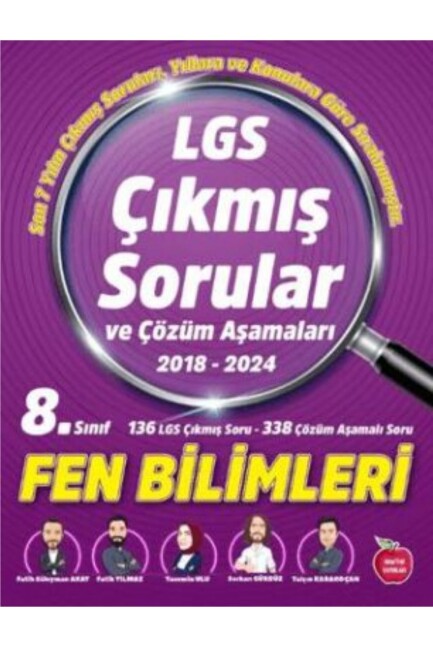 NEWTON 8.Sınıf LGS ÇIKMIŞ SORULAR FEN BİLİMLERİ - NEWTON YAYINLARI