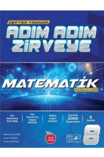 NEWTON 8.SINIF ADIM ADIM ZİRVEYE MATEMATİK FASİKÜL - NEWTON YAYINLARI