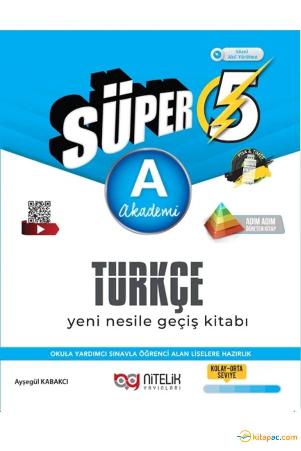 NİTELİK 5.Sınıf SÜPER TÜRKÇE Soru Bankası - A - 1