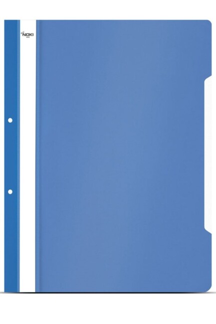 NOKİ PLASTİK ECO TELLİ DOSYA - MAVİ - NOKİ